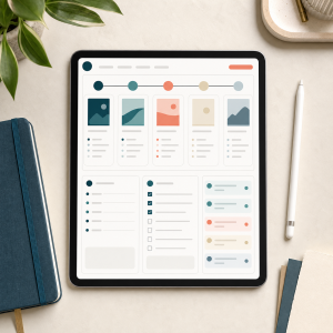 Client Workflow Planner digital planner product image