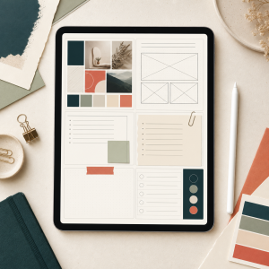 Creative Brief Notebook digital planner product image