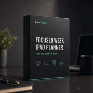 Focused Week iPad Planner