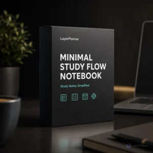 Minimal Study Flow Notebook