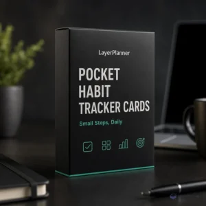 Pocket Habit Tracker Cards
