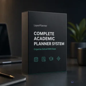 Complete Academic Planner System
