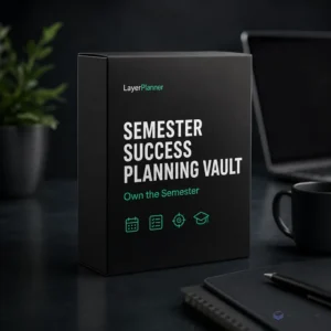 Semester Success Planning Vault