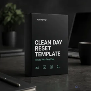 Clean Day Reset Template