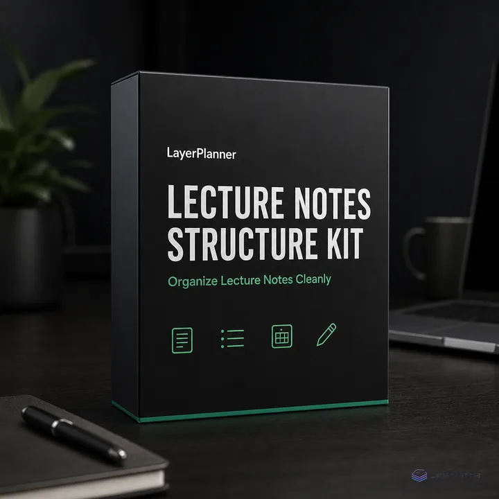Lecture Notes Structure Kit