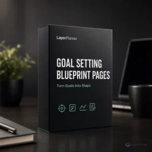 Goal Setting Blueprint Pages