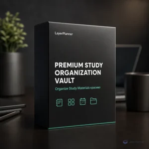 Premium Study Organization Vault