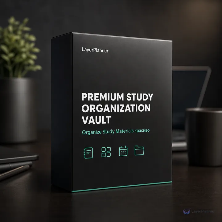 Premium Study Organization Vault