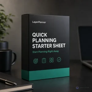 Quick Planning Starter Sheet