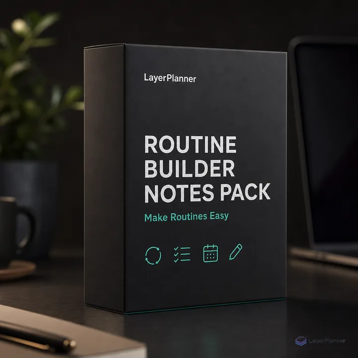 Routine Builder Notes Pack