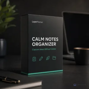 Calm Notes Organizer