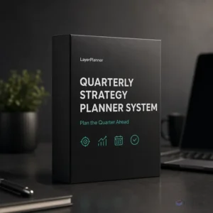 Quarterly Strategy Planner System