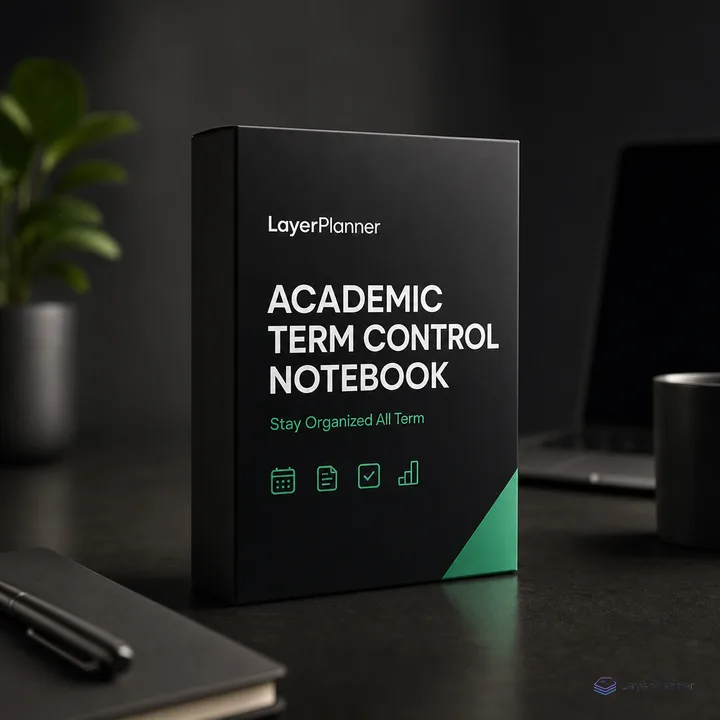 Academic Term Control Notebook