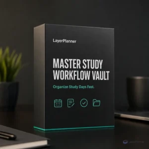 Master Study Workflow Vault